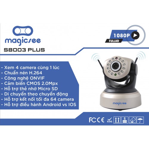 Camera an ninh Magicsee S8003