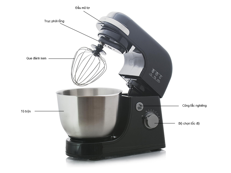 Máy trộn bột để bàn Philips HR7920