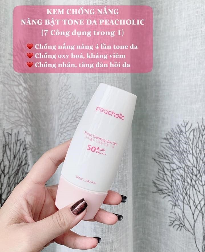 kem chống nắng Peacholic