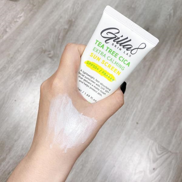 Review kem chống nắng Gilla8