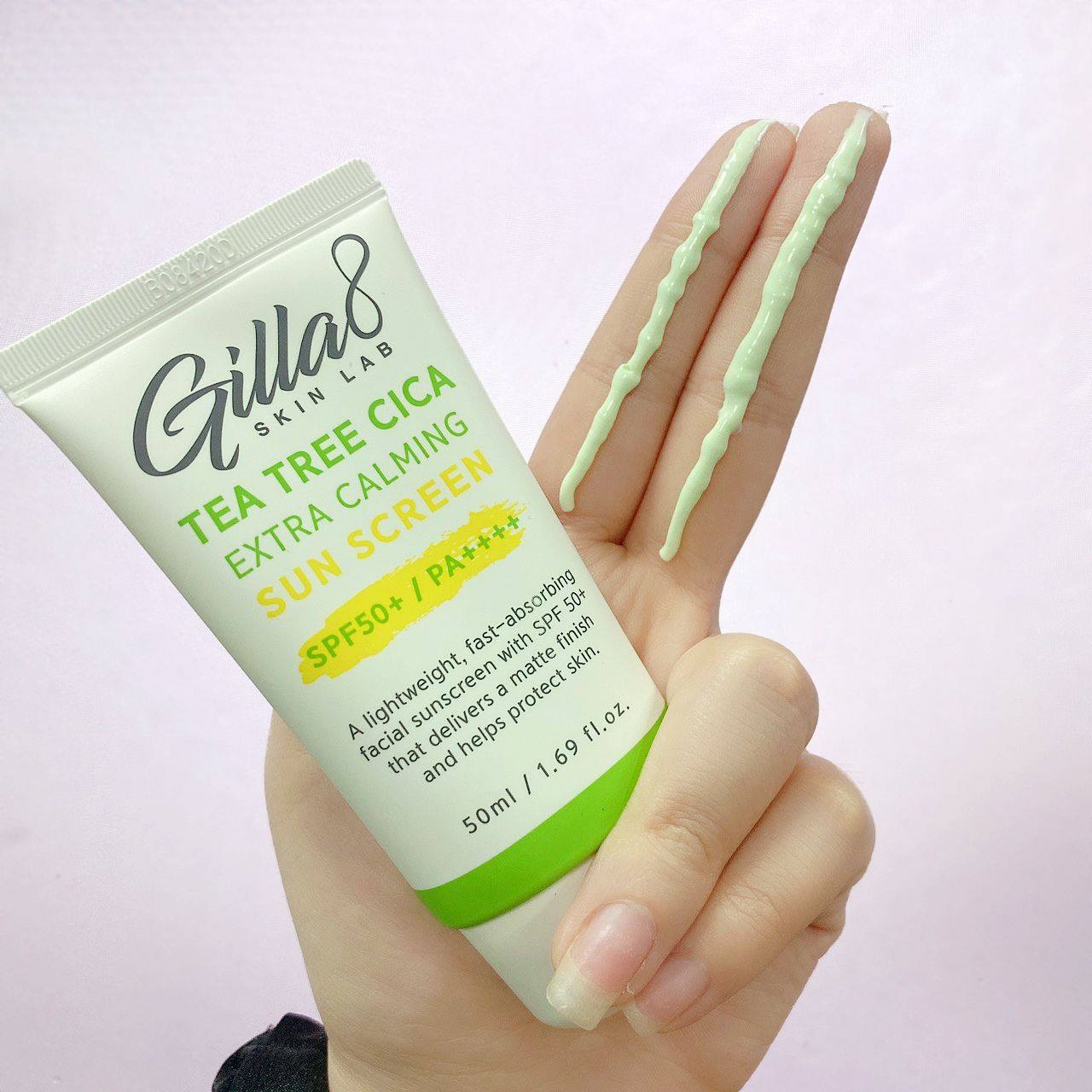 Review kem chống nắng Gilla8