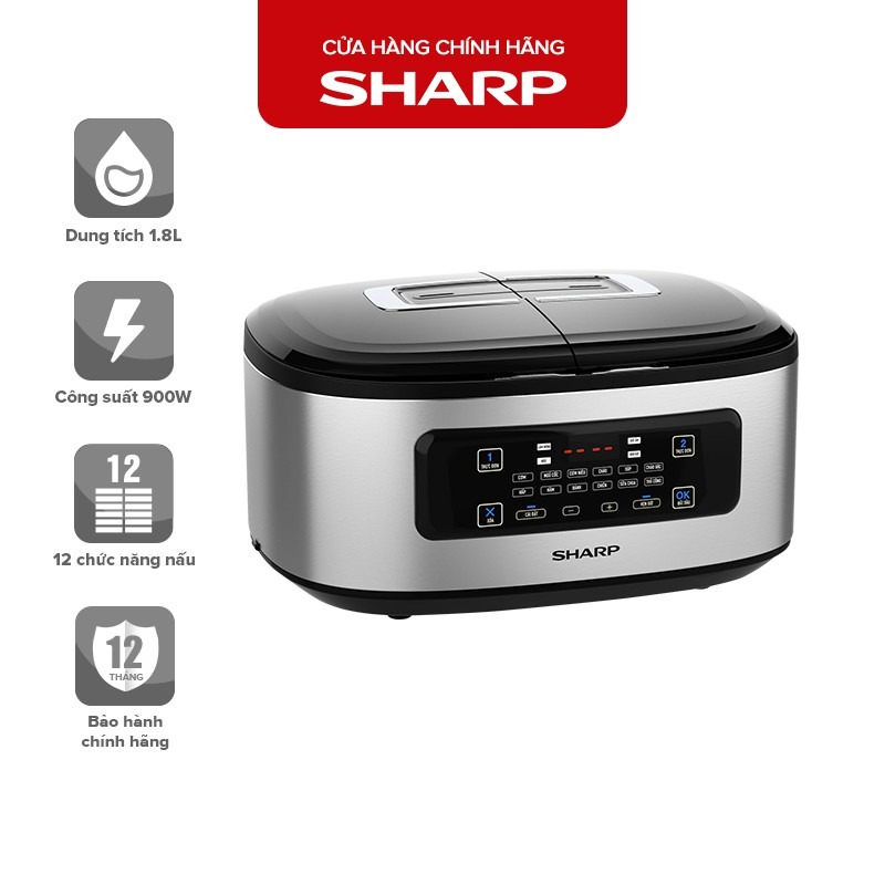 nồi cơm điện sharp đa năng