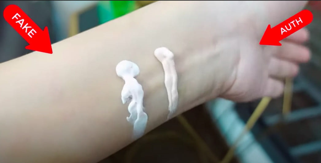 phân biệt kem chống nắng cellio thật giả