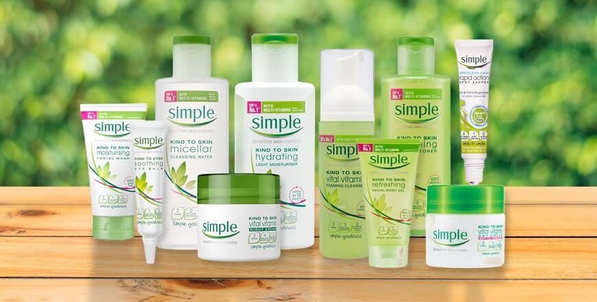 review nước tẩy trang simple