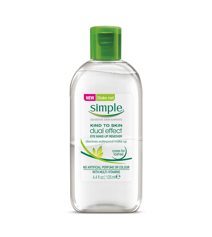 Tẩy Trang Mắt Môi Simple Dual Effect Eye Make-Up Remover