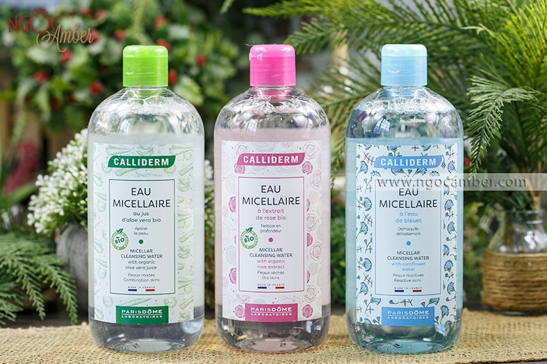 Review nước tẩy trang Calliderm Eau Micellaire có đáng mua không