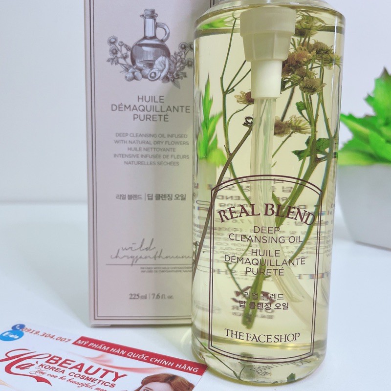 Dầu Tẩy Trang TheFaceShop làm sạch sâu