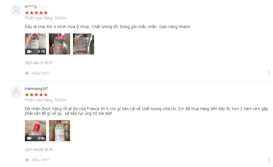 shop bán đồ skincare uy tín trên Shopee