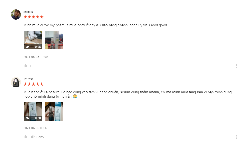 shop bán đồ skincare uy tín trên shopee