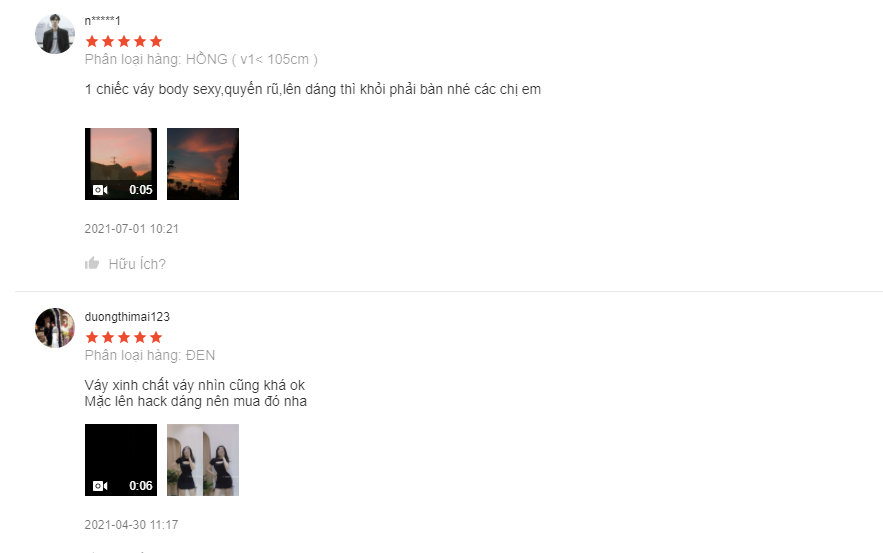 shop bán đồ big size trên Shopee