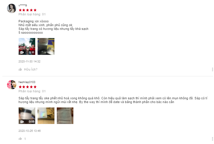 Review kem tẩy trang zeesee