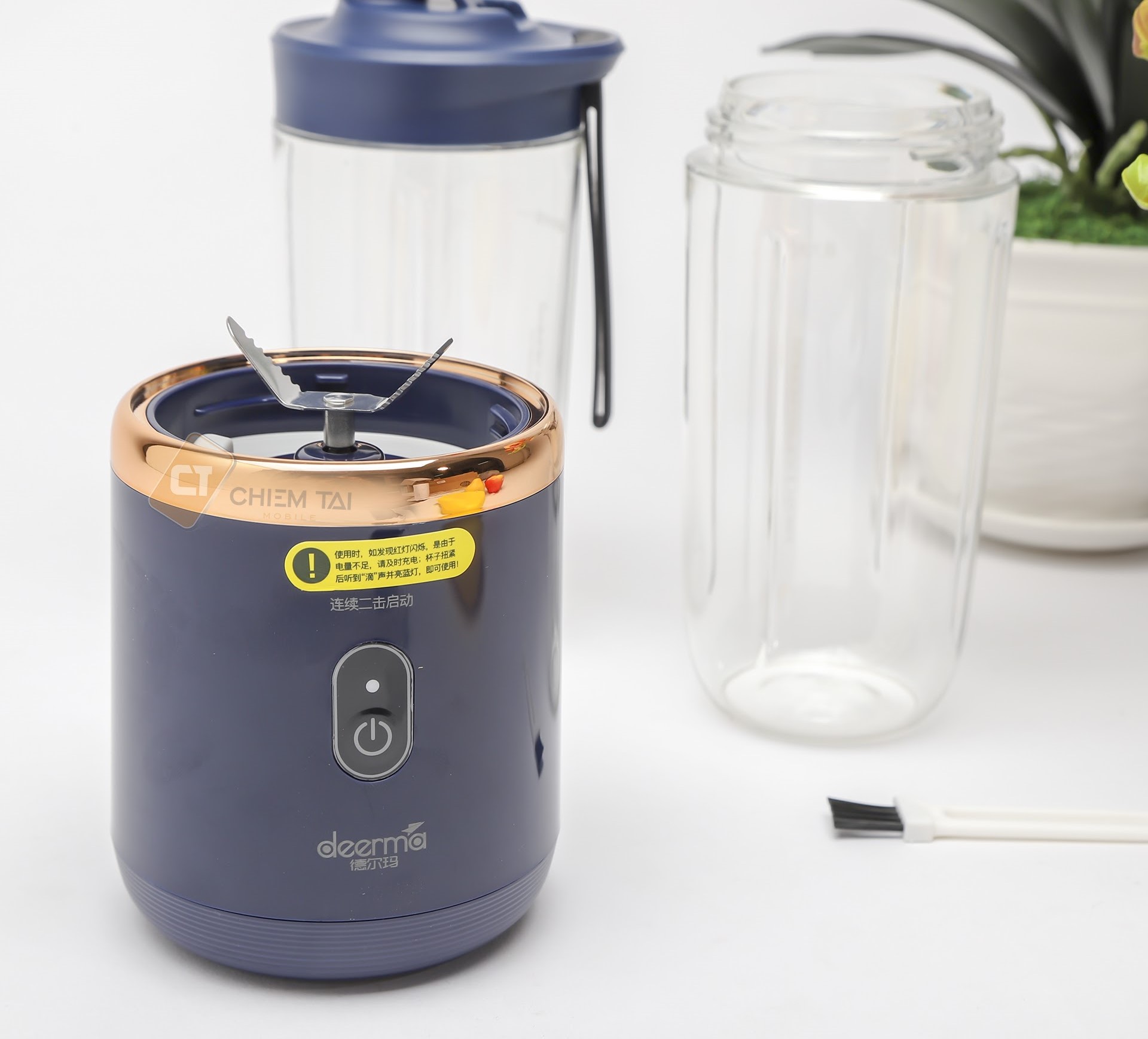 Review máy xay sinh tố Deerma