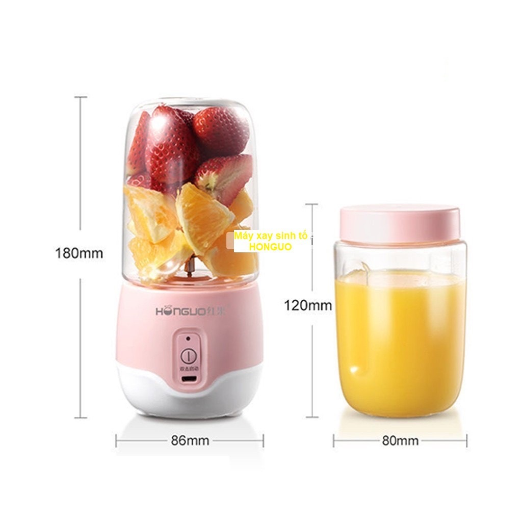 review máy xay sinh tố honguo