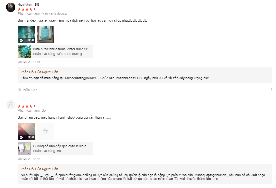 những shop bán đồ cute trên shopee