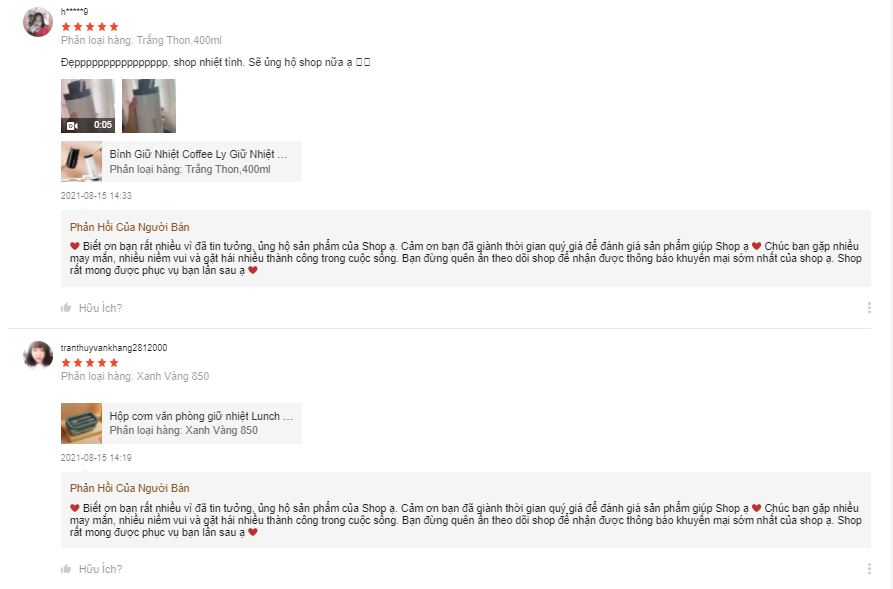 những shop bán đồ cute trên shopee