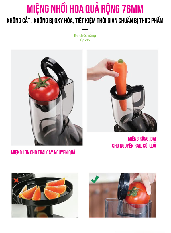 Máy ép chậm Roler có tốt không