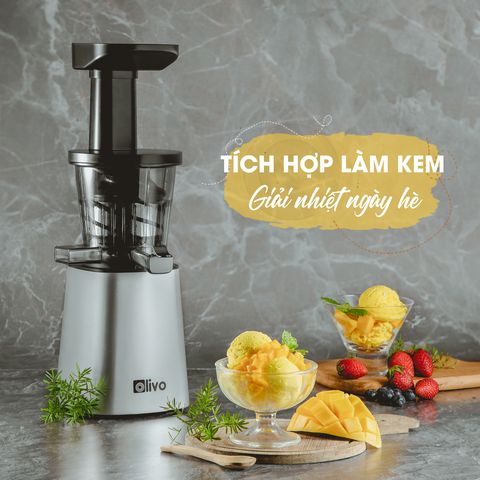 review máy ép chậm olivo sj 210