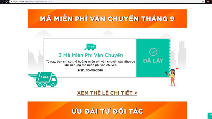 khi nào shopee freeship