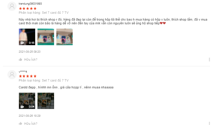 shop bán đồ BTS uy tín trên Shopee