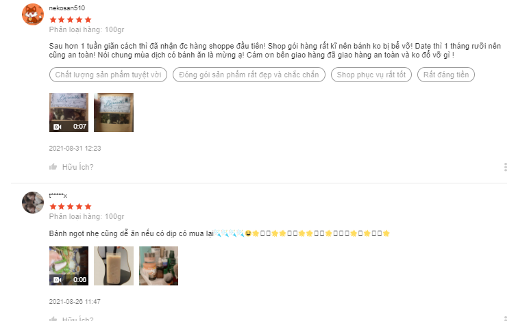 Shop bán đồ ăn giảm cân shopee