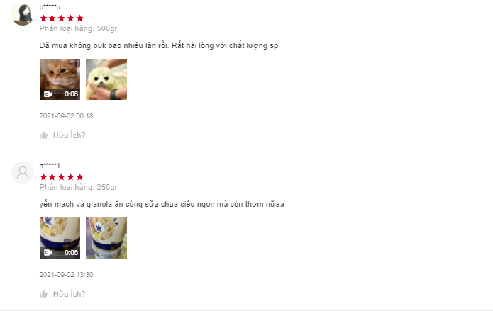 Shop bán đồ ăn vặt healthy