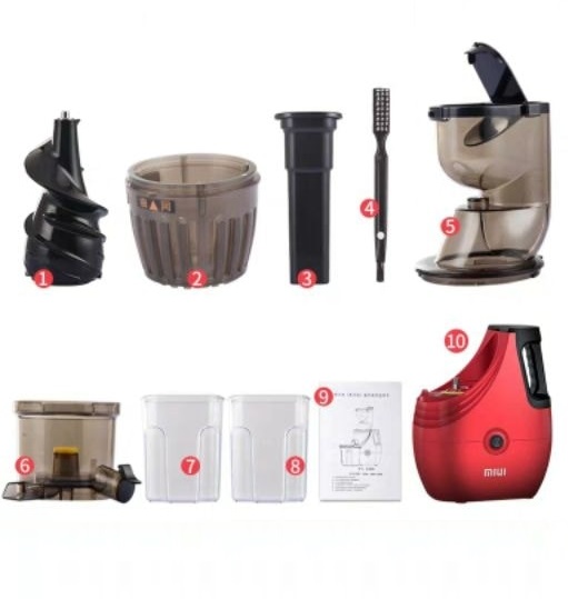 review máy ép chậm miui