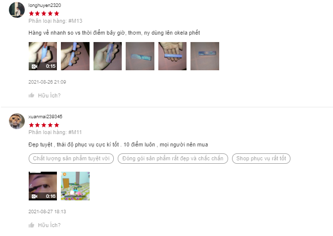 địa chỉ bán mỹ phẩm uy tín trên shopee