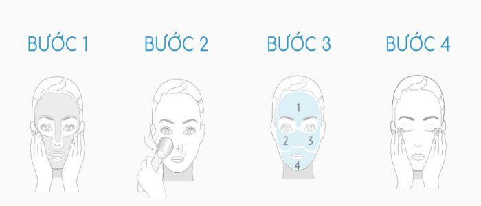 dùng máy rửa mặt đúng cách