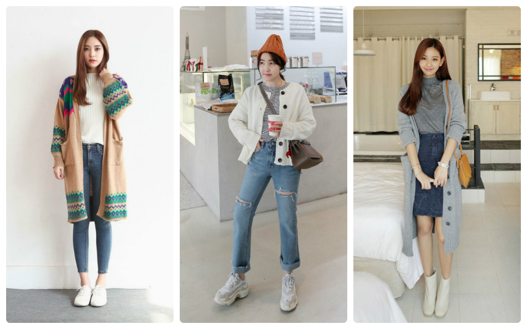 shop bán áo khoác nữ cardigan