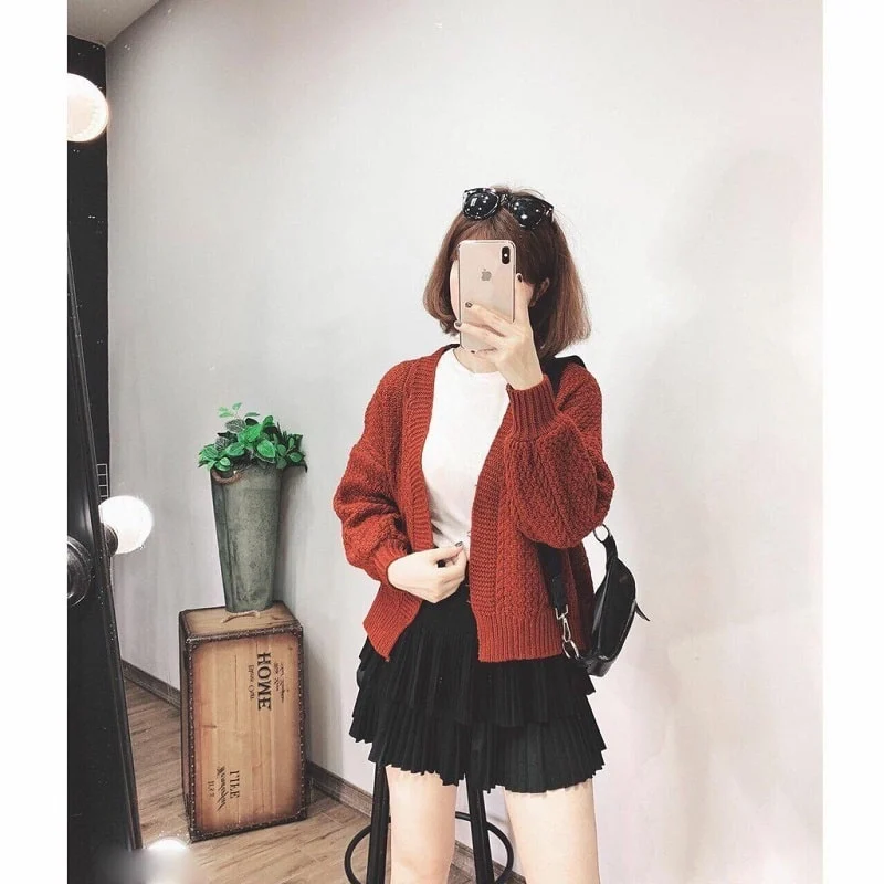 shop bán áo khoác nữ cardigan