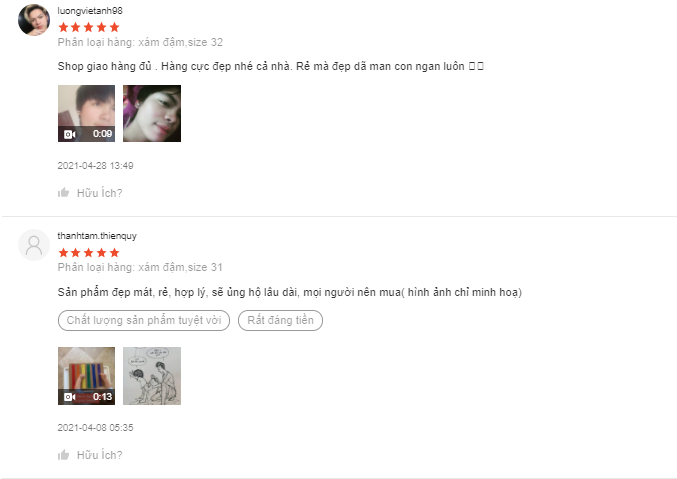 shop quần áo nam đẹp trên shopee