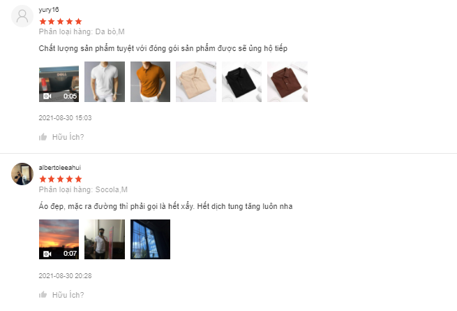 shop đồ nam đẹp trên shopee