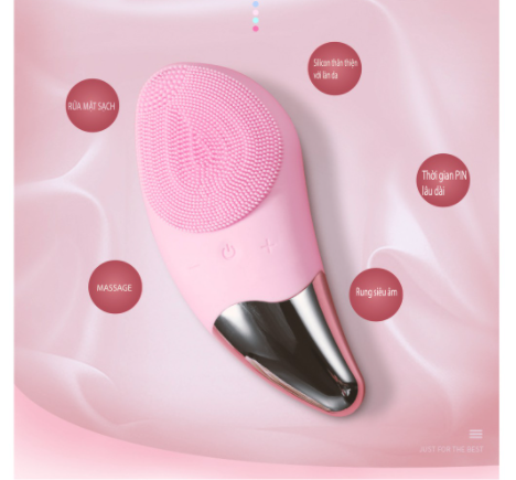 review máy rửa mặt sonic facial brush