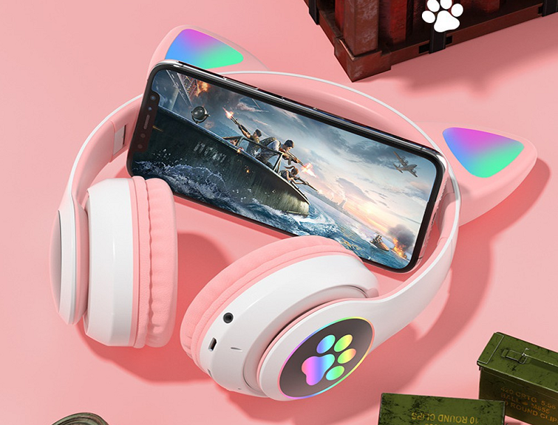 cách sử dụng tai nghe mèo bluetooth