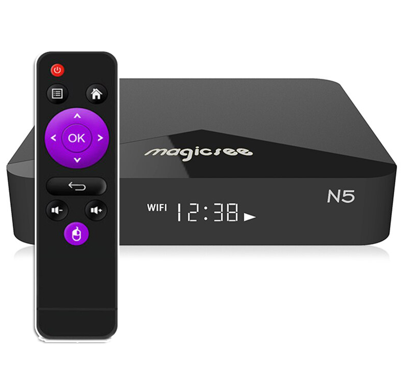 đánh giá android tv box magicsee n5