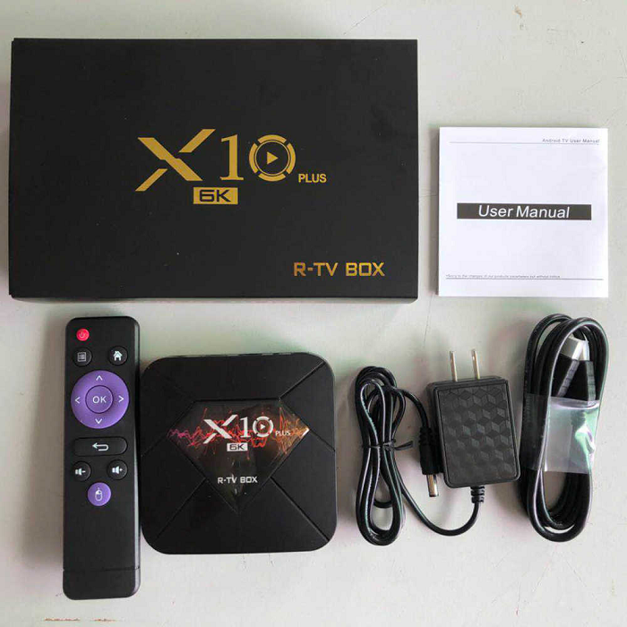 đánh giá android tv box x10 plus