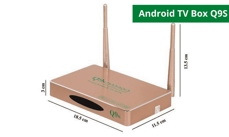 đánh giá android tv box q9s