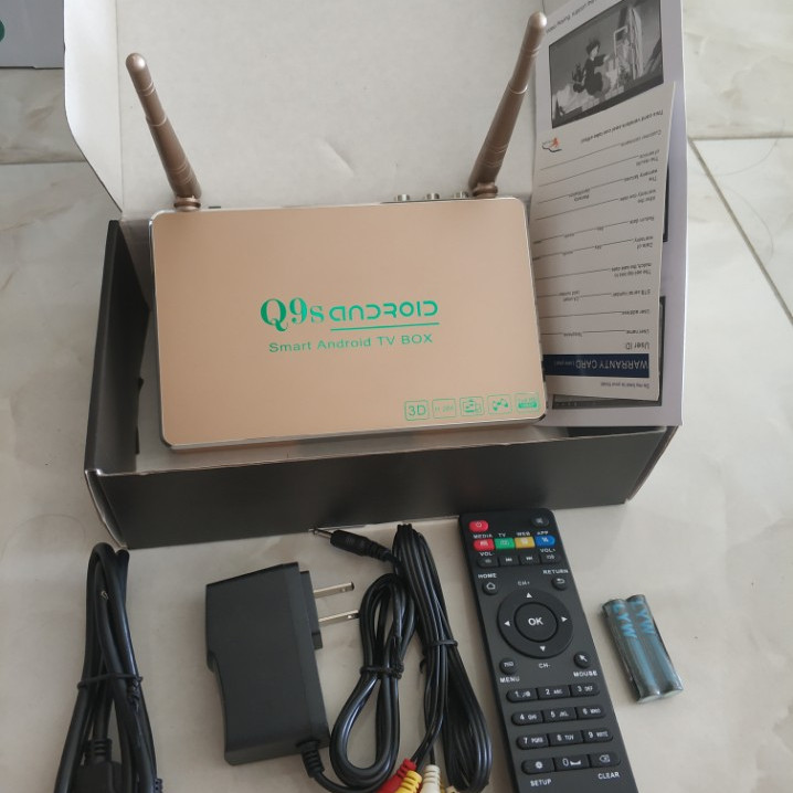 đánh giá android tv box q9s