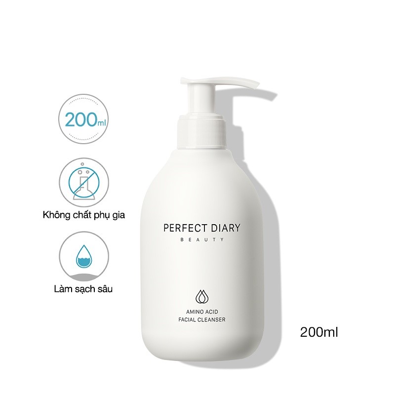 review sữa rửa mặt perfect diary