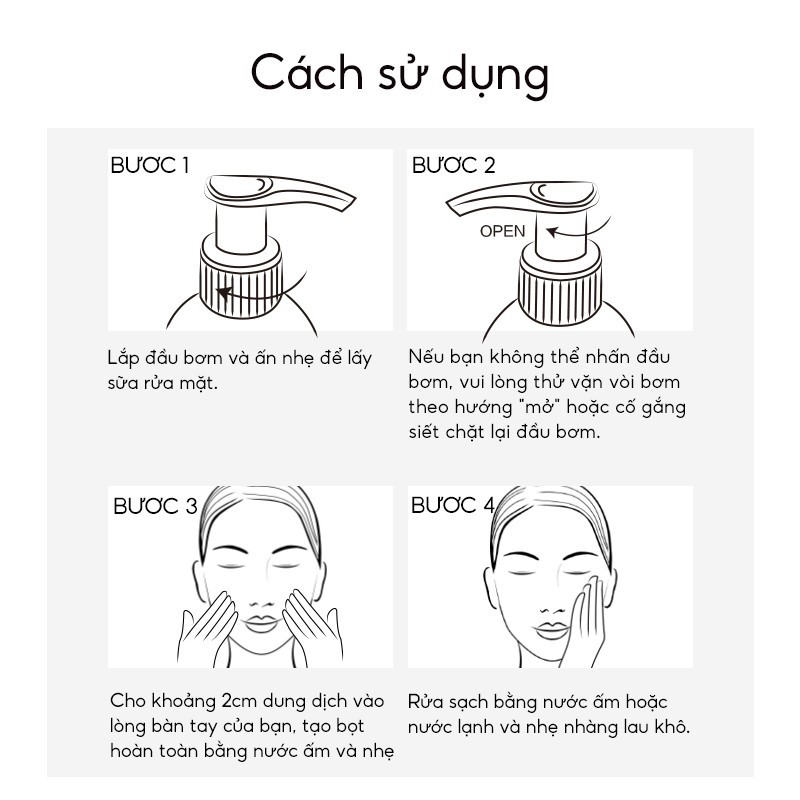 review sữa rửa mặt perfect diary