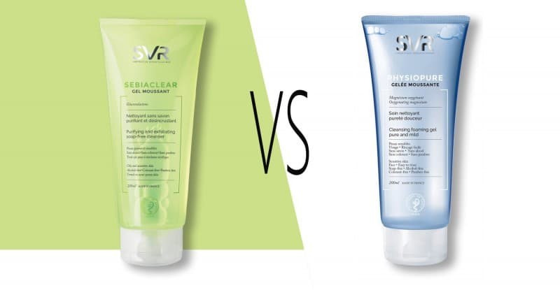 review sữa rửa mặt SVR