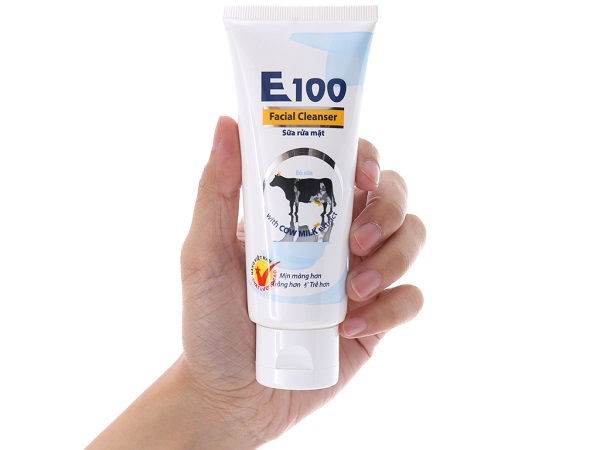 sữa rửa mặt E100 có tốt không