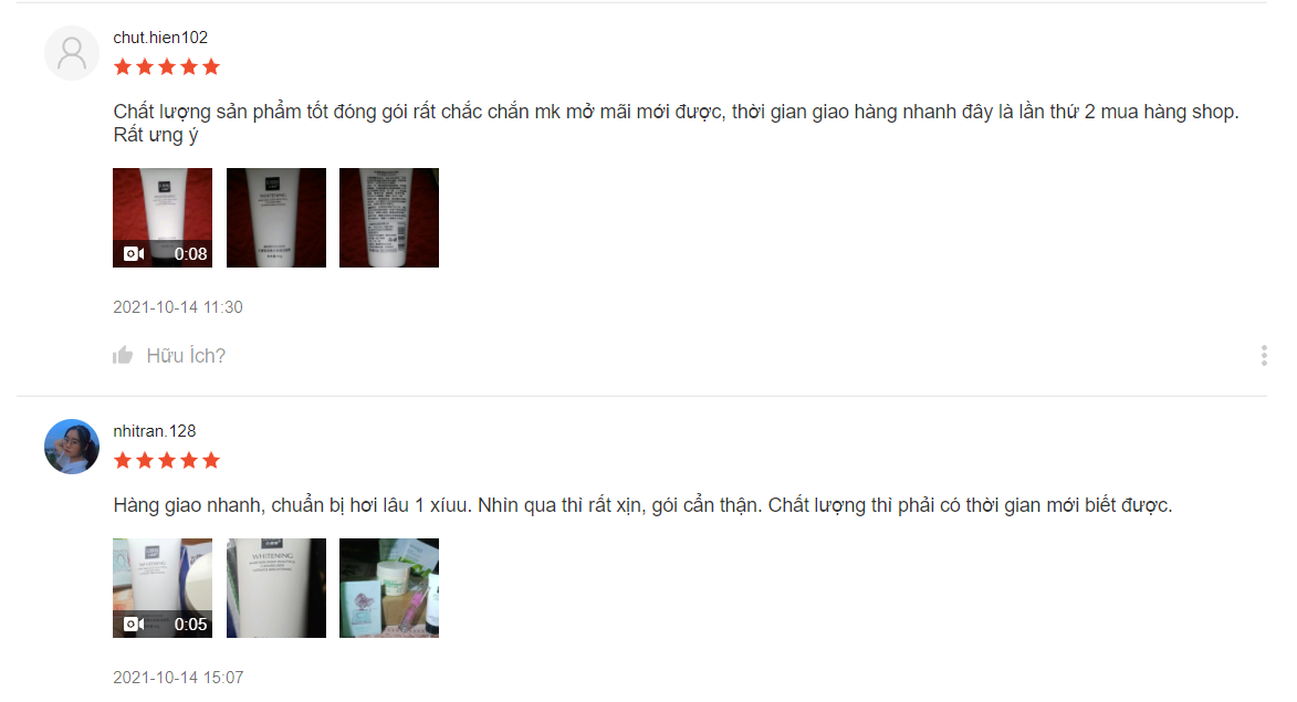 Sữa rửa mặt senana