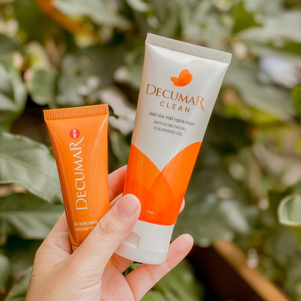 Sữa rửa mặt Decumar Clean Antiacne Facial Cleansing Gel