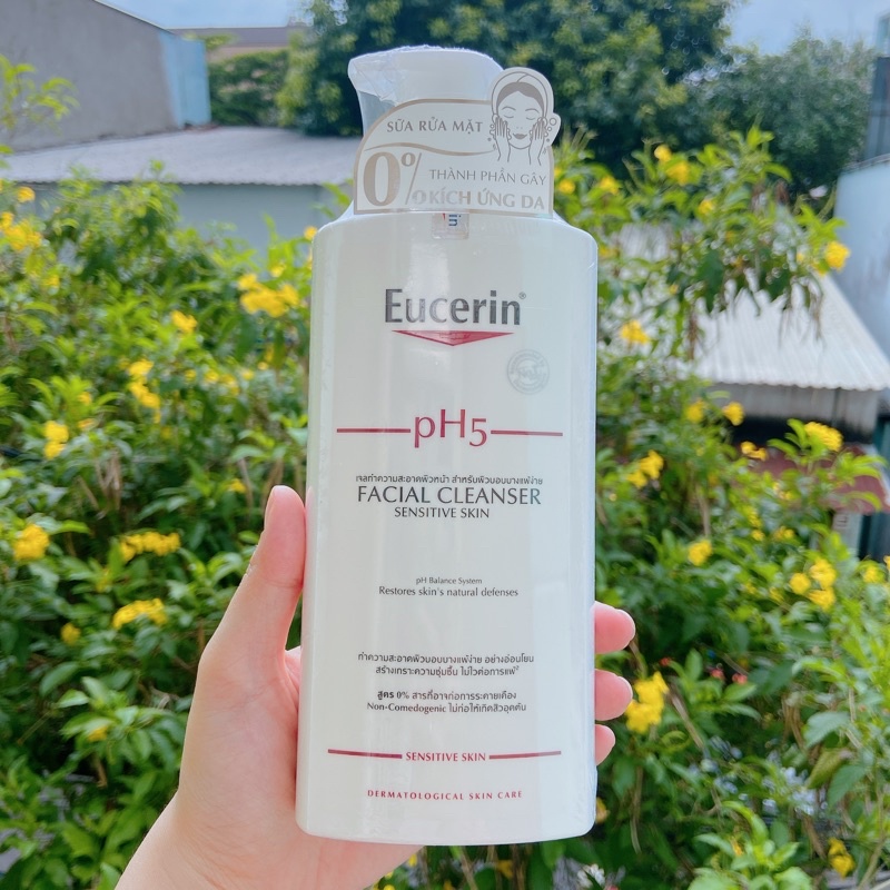 Sữa rửa mặt Eucerin PH5 Facial Cleanser