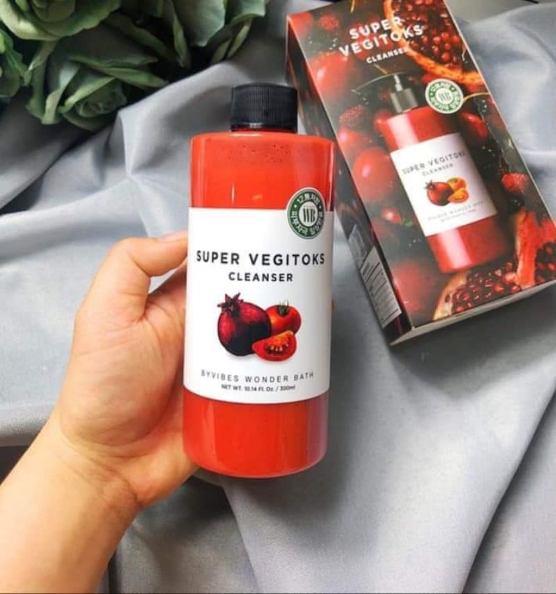 Sữa rửa mặt Wonder Bath Super Vegitoks Cleanser