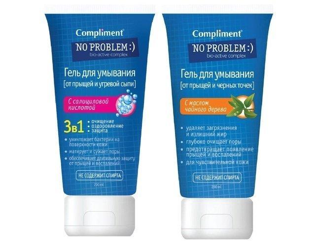Gel rửa mặt Compliment No Problem