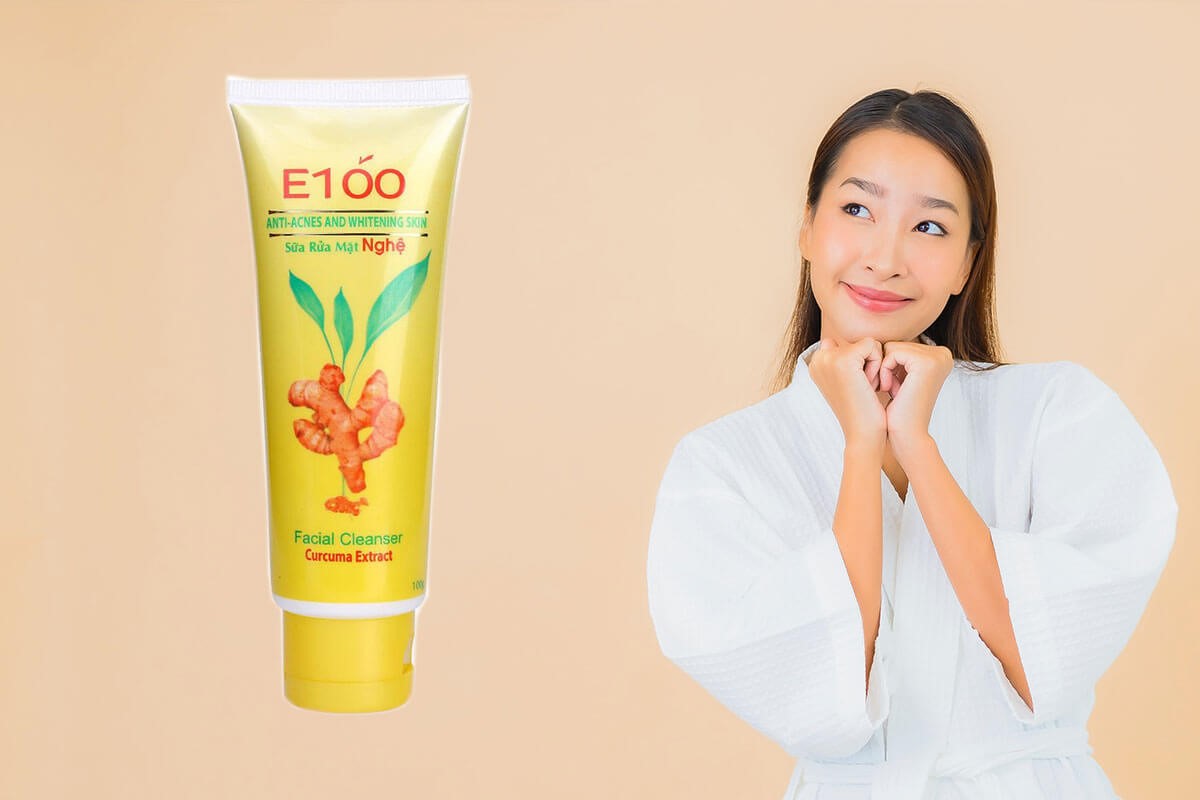sữa rửa mặt E100 có tốt không