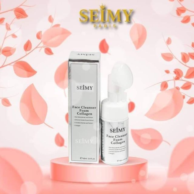 Sữa rửa mặt Seimy Face Cleanser Foam Collagen