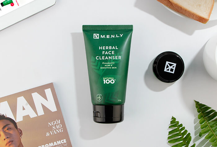 Sữa rửa mặt Menly Herbal Face Cleanser